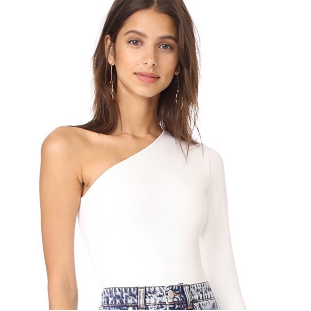 Michelle Mason One Sleeve Bodysuit